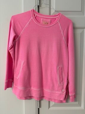Lilly Pulitzer Pink Crewneck Pullover Sweater